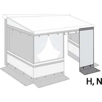Markýza Přední panely 40 cm (centimetry) Privacy Room Light/F80