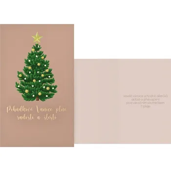 UNIPAP přání Vánoční V24-486 H PRANI_H_621 549500