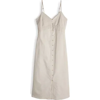 Dámské šaty GATE Šaty na ramínka se lněnou směsí 38 225-1367/20