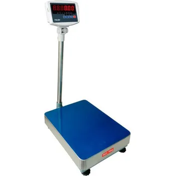 Průmyslová váha TSCALE ELW-PB4050, 150kg/50g, 400x500mm ověřená můstková váha pro obchodní vážení