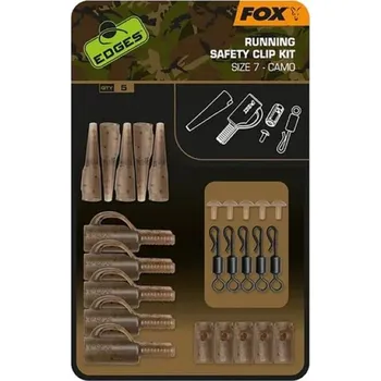Fox Závěsky Edges Camo Running Safety Clip Kit