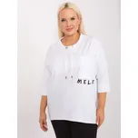 Smetanová halenka s kapsou RV-BZ-14002.44-ecru Velikost: ONE SIZE