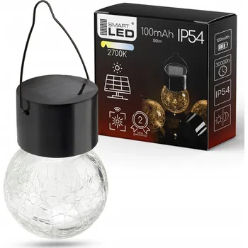 Venkovní osvětlení Solární Zahradní Lampa LED Závěsná skleněná koule Lucerna do zahrady Na Terasu