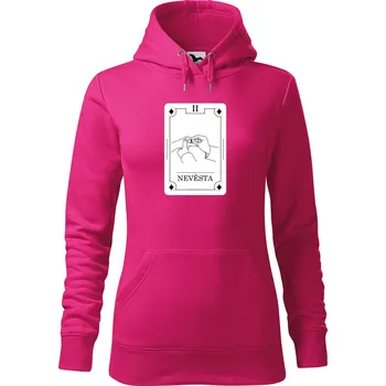 Pánská mikina Dámská mikina Nevěsta tarot Velikost (žena): M, Vyberte barvu: Purpurová