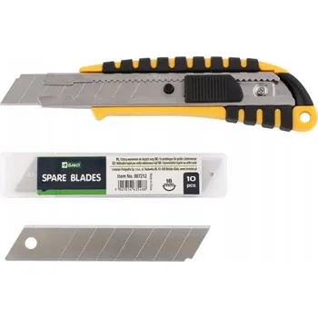 Pracovní nůž D.RECT 2048 Nůž 18mm s kovovým vedením, 10 náhradních čepelí