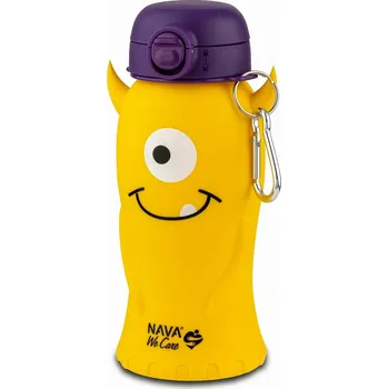 Láhev Termohrnek NAVA We Care 500 ml s brčkem, žlutý