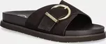 Semišové pantofle Gant Mardale dámské, hnědá barva, 30503936.G462, EUR 40