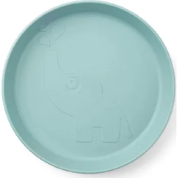 dětská jídelní sada DONE BY DEER dětský talíř KIDDISH Elphee Modrý