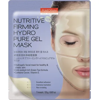 Pleťová maska Purederm - Nutritive Firming Hydro Pure Gel Mask Hydratační masky unisex