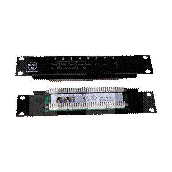 Patch panel DATACOM Patch panel 10'' UTP cat5e 8portů 1U 3400