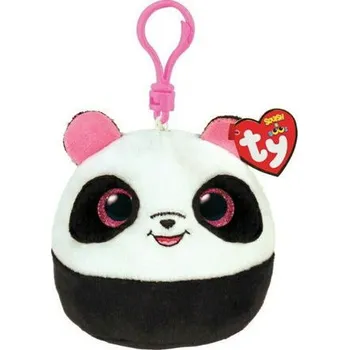 plyšák TY Squishy Beanies BAMBOO přívěsek 8,5 cm - panda