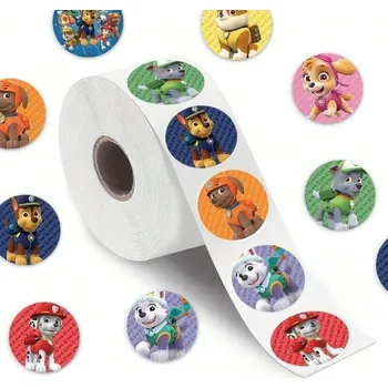 samolepka DOVOZ EU Motivační samolepky Paw Patrol role 500ks