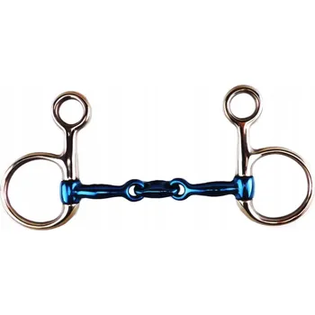 Udidlo pro koně Udidlo dvakrát lomené Balotade 10,5 cm