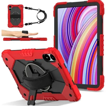 Pouzdro na tablet VSECHNONAMOBIL 104261 SOLID Odolný obal pro Xiaomi Redmi Pad Pro / Pad Pro 5G červený