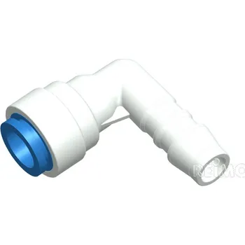 Autochladnička Úhlové připojení modré pro vodní hadici 10mm