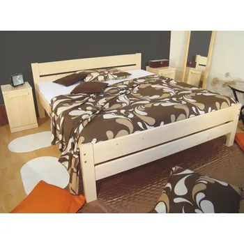 Postel Senior dvoulůžko z masivu NELA NR SENIOR 180x200, masiv smrk