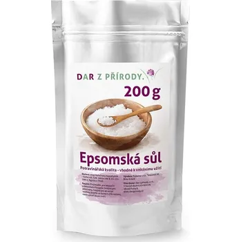 Koupelová sůl Dar z přírody Epsomská sůl, 200 g
