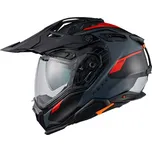 Enduro helma Nexx X.WED3 Keyo šedo-červená