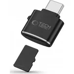 Tech-Protect Ultraboost Čtečka karet Micro Sd/Tf Type-C Black