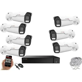 Kompletní kamerový systém Monitorrs Security AI IP Park 7 kamerový set 5 Mpix (6185K7) (Monitorrs Security)