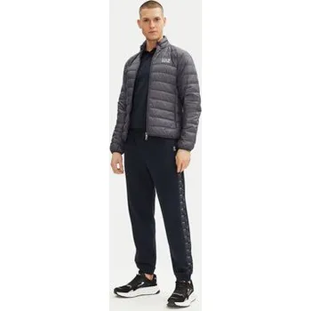 Dámská větrovka EA7 Emporio Armani Vatovaná bunda 8NPB23 PNGPZ U8115 Šedá Regular Fit XXL