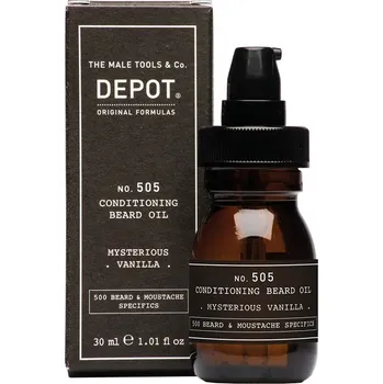 DEPOT No. 505 Ošetřující olej na bradu a vousy 30 ml - Zázvor a kardamon