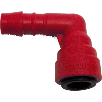 Autochladnička Úhlové připojení červené JG 10 / TB 10