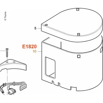 Příslušenství ke karavanu Plášť na bojler 14 litrů