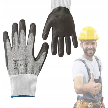 Pracovní rukavice Rukavice Amazon Ochranné pracovní rukavice na stavbu, velikost 9,5 - XL, 1 pár
