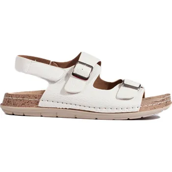 Dámské sandále Bílé dámské sandály G-3180-3W Velikost: 36