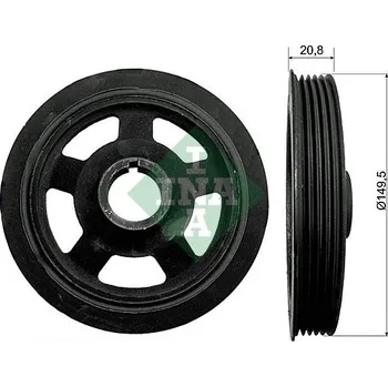 Řemenice, klikový hřídel Schaeffler INA 544 0092 10