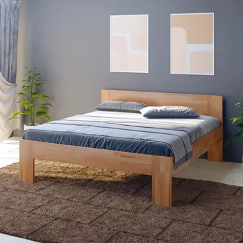 Postel Postel z masivu ANDY 180 x 200 cm, jádrový buk