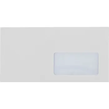 Obálka Obálka s okénkem DL (110 x 220 mm) bílá 1000 ks