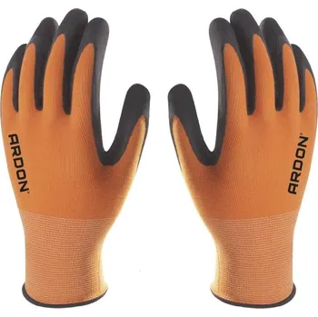 Pracovní rukavice Pracovní Rukavice PETRAX Nylon Latex 2 páry vel. 9