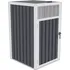 Přístřešek na popelnici G21 PP-G21-1PANT 73 x 82 x 121 cm antracit