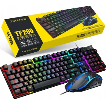 Klávesnice Mechanická klávesnice s LED podsvícením