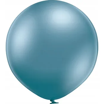 Balónek Balónky Belbal Lesklé Modré Chromové 100 Ks 5 palců
