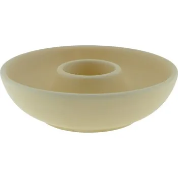 Svícen Keramický svícen Ary pro XL svíčky krémový krémová
