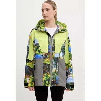 Pánská bunda Nepromokavá bunda adidas by Stella McCartney TrueNature Earth Collage JF8480 zelená 71X, vel. XS