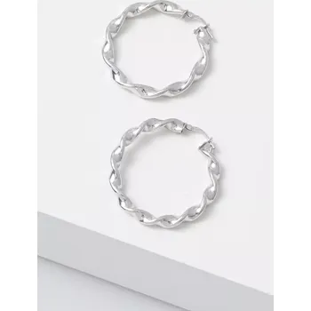 Náušnice Stříbrné náušnice Answear.LAB PART6/3.hos stříbrná SLV, vel. ONE SIZE