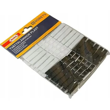 Kolíček na prádlo Kolíčky plastové, vícebarevné, 24 ks