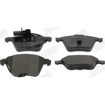 Brzdová destička Sada brzdových destiček, kotoučová brzda JURID 573145JC