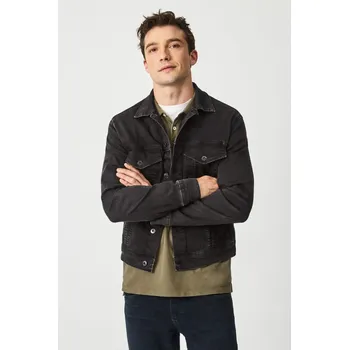 Pepe Jeans Pánská bunda PINNER Barva: denim (odpovídá obrázku), Velikost: XS