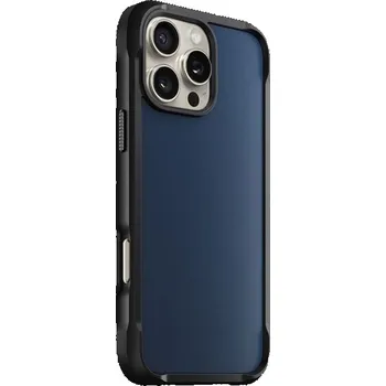 Pouzdro na mobilní telefon Nomad Rugged Case MagSafe odolný kryt iPhone 16 Pro Max tmavě modrý