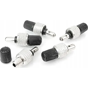 Duše na kolo Sada ventilků pro cyklistické duše s krytkou - Dunlop / DV - 5 ks