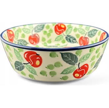 Miska jednoduchá Jablka 17 cm dek. 3248 Keramika Bolesławiec