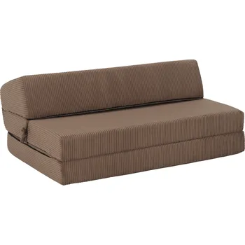 Pohovka Skládací matrace/křeslo, 2v1, béžová, VEDIS