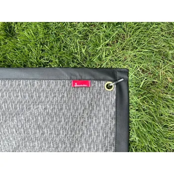 Příslušenství ke karavanu Markýzový koberec FLINT 2,5 x 3,3m, olemovaný, včetně rohových oček