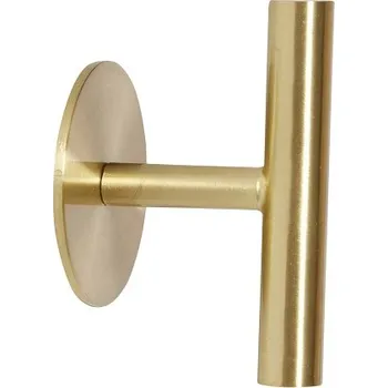 Věšák Šatní ramínko kovový Hübsch zlatý