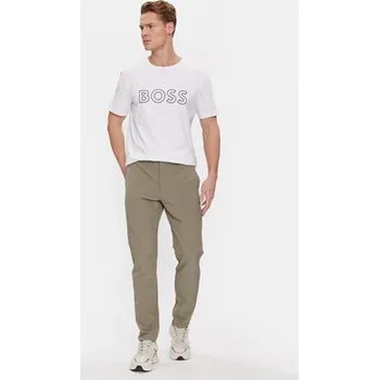 Pánské kalhoty Boss Chino kalhoty T_Commuter 50495497 Zelená Slim Fit 48